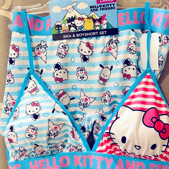 Hello Kitty Bra and Boy Short Set - Picture 4 of 6